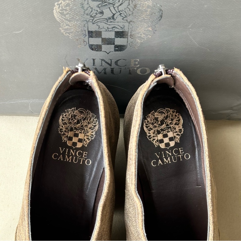 Vince Camuto Grishell Bootie Tobacco 12 - Picture 16 of 17